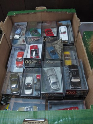Lot 1067 - A collection of 007 James Bond cars, Aston...