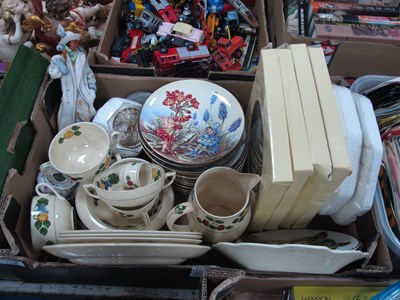 Lot 1100 - Box of ceramics to include seventeen A...