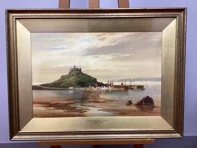 Lot 1229 - JOHN SHAPLAND (1865-1929) 
St Michael's Mount,...