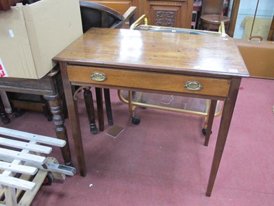 Lot 1626 - Early XIX Century Mahogany Side Table, the top...