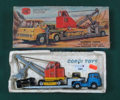 Lot 594 - A Corgi Major gift set No. 27 Machiner Tractor...