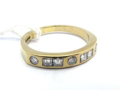 Lot 173 - A Modern 9ct Gold Diamond Set Half Eternity...