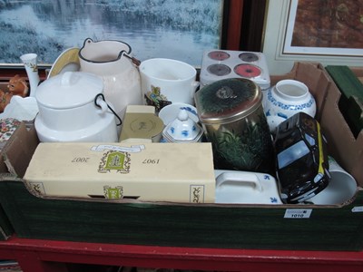 Lot 1010 - Ringtons Centenary Collection Teapot and Jar,...