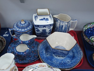 Lot 1165 - Ringtons Teapot, hexagonal bowl and jug...
