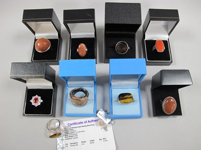 Lot 223 - Modern QVC, TGGC, Diamonique and Other "925"...