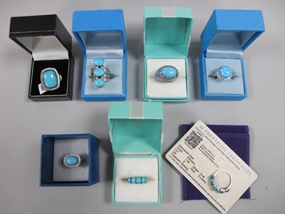 Lot 226 - Modern TGGC, QVC, Diamonique and Othr "925"...