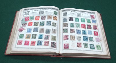 Lot 579 - Stamps; An early Worldwide Collection, housed...