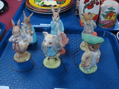 Lot 1215 - Royal Albert Beatrix Potter Figures; 'Foxy...