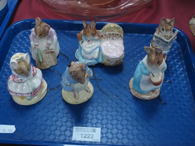 Lot 1222 - Royal Albert Beatrix Potter Figures; 'Tailor...