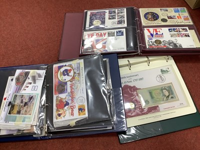 Lot 531 - Three Albums of Philatelic Numismatic Covers,...