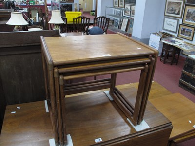 Lot 1546 - Nest of three G Plan teak coffee tables, circa...