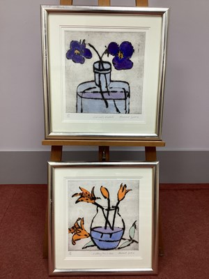 Lot 1195 - RICHARD SPARE (b.1951) *ARR Cornish Violets,...