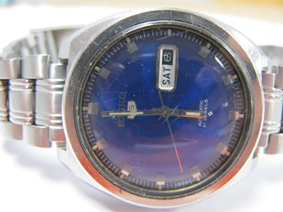 Lot 79 - Seiko; A Retro 5 Automatic Gent's Wristwatch,...
