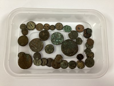 Lot 342 - Collection Of Thirty Seven Roman Coins,...