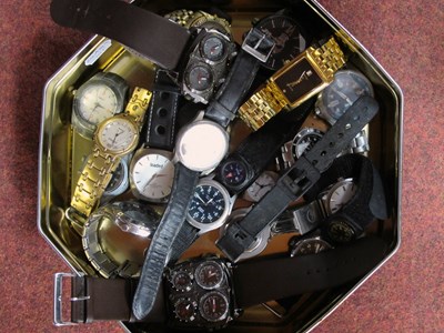 Lot 94 - An Assortment of Gent's Wristwatches,...