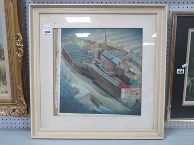 Lot 1530 - A watercolour of C.T. Skelton Sheffield sheaf...