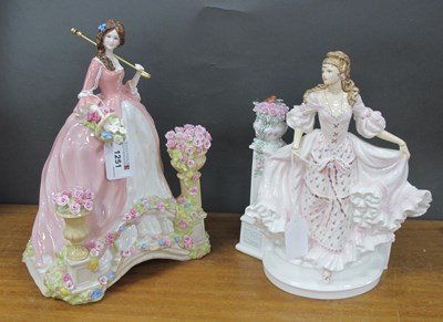 Lot 1251 - Royal Doulton Figurine 'An Enchanted Hour' for...