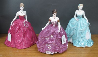 Lot 1272 - Coalport Figurines for Compton & Woodhouse,...