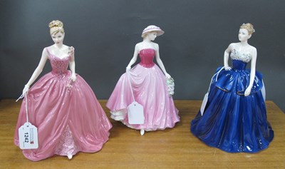 Lot 1242 - Coalport Figurines for Compton & Woodhouse,...