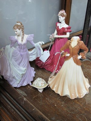 Lot 1282 - Coalport Figurines by Jack Glynn, 'Jenny',...