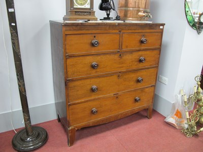 Lot 1538 - XIX Century Mahogany Chest of Drawers, with a...