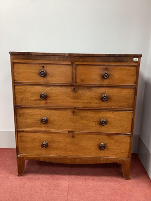 Lot 1470 - XIX Century Mahogany Chest of Drawers, with a...