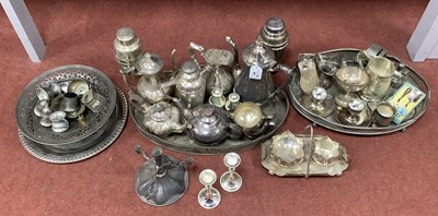 Lot 69 - A Collection of Assorted Plated Ware,...