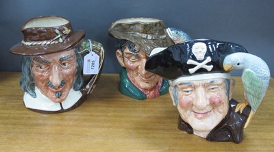 Lot 1205 - Royal Doulton Character Jugs, 'Compleat Angler'...