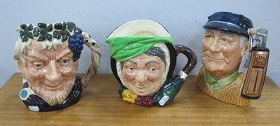 Lot 1159 - Royal Doulton Character Jugs, 'Sairey Gamp',...