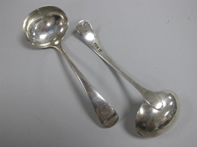 Lot 106 - A Pair of Hallmarked Silver Sauce Ladles, CB&S,...