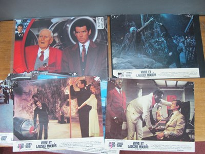 Lot 1356 - James Bond Lobby Cards - 'Live & Let Die' (x...