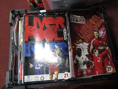 Lot 1065 - Liverpool FC tickets and programmes from the...