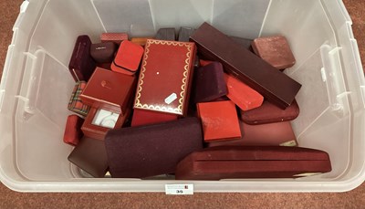 Lot 35 - A Collection of Assorted Jewellery Boxes,...