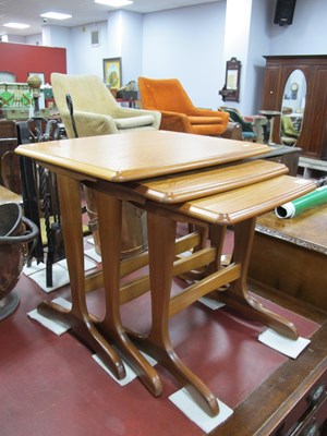 Lot 1529 - Nest of Sutcliffe Furniture, teak finish...