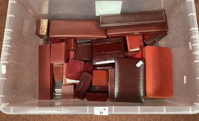 Lot 33 - A Collection of Assorted Jewellery Boxes,...