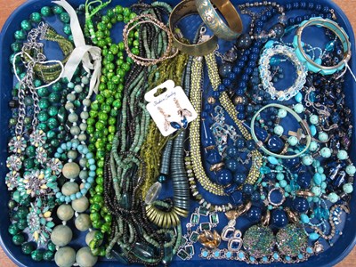 Lot 71 - Assorted Costume Jewellery, including bead...