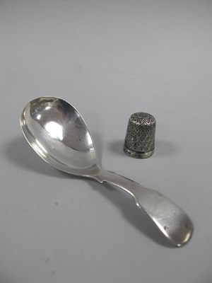 Lot 118 - A Provincial Hallmarked Silver Fiddle Pattern...