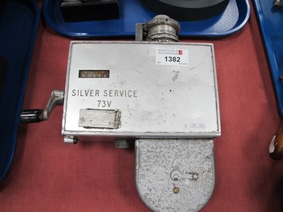 Lot 1382 - Silver Service Bus/Tram Ticket Machine, 73V...