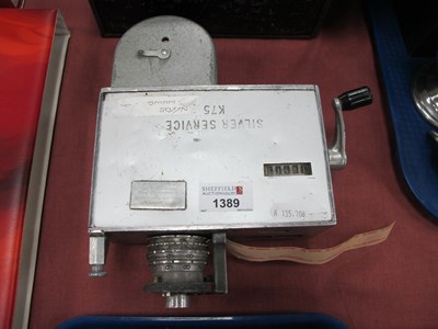 Lot 1389 - Silver Service Bus/Tram Ticket Machine, K75...