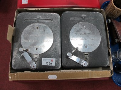 Lot 1390 - Bell Punch Company Automacheckit Machines, (x...