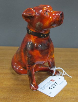 Lot 1277 - Anita Harris Stunning 'Drindle Staffy Dog'...