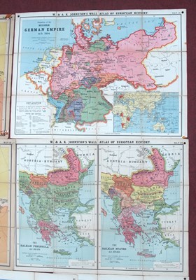 Lot 1399 - A Collection of School Educational Wall Maps,...