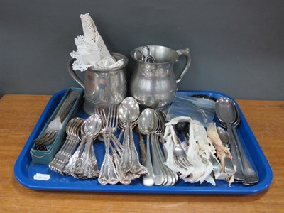 Lot 1316 - Potter, A.T.P and Other Cutlery, tankards,...