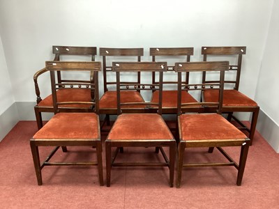 Lot 1606 - A Set of Seven Early XIX Century Mahogany...