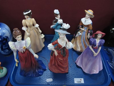 Lot 1208 - Francesca Fine Bone China Figurines, (K....