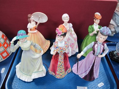 Lot 1202 - Francesca Fine Bone China Figurines, Eugene,...