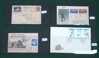 Lot 656 - Stamps: A 1924 Mount Everest Expedition...