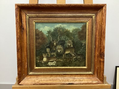 Lot 1160 - ENGLISH SCHOOL (XIX Century) Animals including...