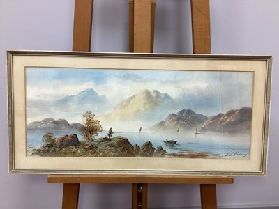 Lot 1219 - E.L. HERRING (Late XIX Century) 
Fishing in a...