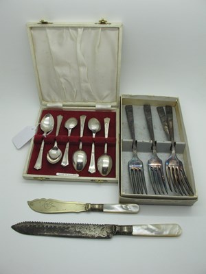 Lot 82 - A Set of Six Hallmarked Silver Coffee Spoons,...